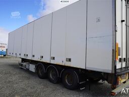 Krone curtain-side trailer with full side opening