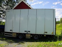 Ekeri 2-Axle Box Trailer with Tail Lift and Full Side Op