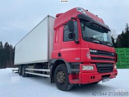 DAF CF 75.360 box truck with tail lift