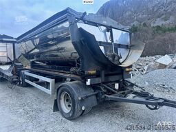  Atka 2-axle hook trailer