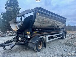  Atka 2-axle hook trailer