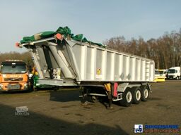 Benalu Tipper trailer alu 22 m3 + tarpaulin