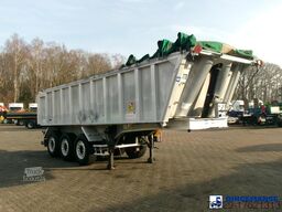 Benalu Tipper trailer alu 22 m3 + tarpaulin
