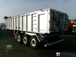 Benalu Tipper trailer alu 22 m3 + tarpaulin