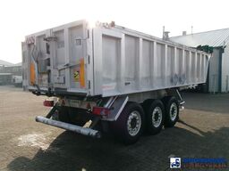 Benalu Tipper trailer alu 22 m3 + tarpaulin