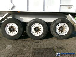 Benalu Tipper trailer alu 22 m3 + tarpaulin