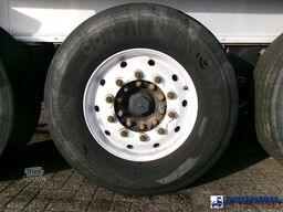 Benalu Tipper trailer alu 22 m3 + tarpaulin