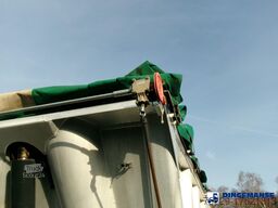 Benalu Tipper trailer alu 22 m3 + tarpaulin