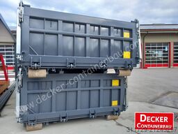 Decker Containerbau Abrollcontainer, Bayernbox, Pendelklappe