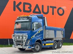 Volvo FH16 750 6x4 RETARDER / TANDEM AXLE LIFT / BIG ...