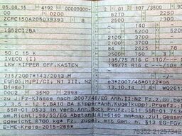 Iveco Daily 50C15 3 Seiten Meiler Kipper