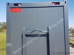 Decker Containerbau Kombicontainer auf ABR,20 ft halb Büro