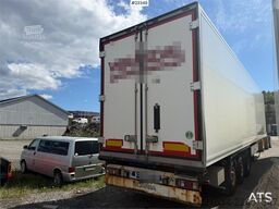Krone cool liner 3-axle semi box trailer with 2 temperat