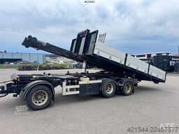 Hüffermann Drawbar Trailer with Cable Hoist and Body WATCH VI