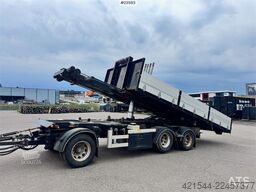 Hüffermann Drawbar Trailer with Cable Hoist and Body WATCH VI