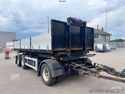 Hüffermann Drawbar Trailer with Cable Hoist and Body WATCH VI