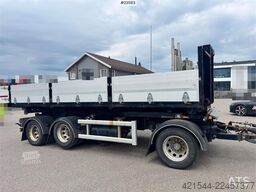 Hüffermann Drawbar Trailer with Cable Hoist and Body WATCH VI