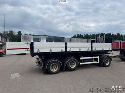 Hüffermann Drawbar Trailer with Cable Hoist and Body WATCH VI