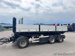 Hüffermann Drawbar Trailer with Cable Hoist and Body WATCH VI