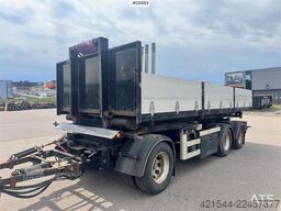 Hüffermann Drawbar Trailer with Cable Hoist and Body WATCH VI