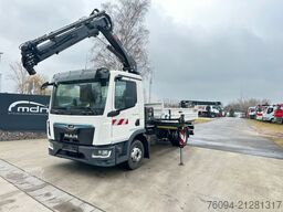 MAN TGL 12.220 Kipper KRAN 14m FUNK Greifer  AHK