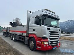 SCANIA R 410 LB6X2°4HNB PK20001HP-K-C KRAN 2 ACHS ANHÄN