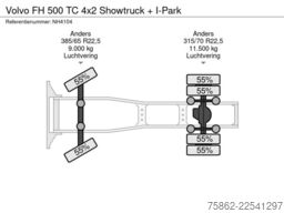 Volvo FH 500 TC 4x2 Showtruck + I-Park