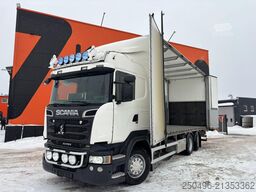 Scania R 580 6x2*4 9 TON FRONT AXLE / RETARDER / BOX L...