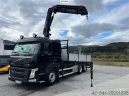 Volvo FM460 6x2 Crane Truck w/ 26t/m HMF crane