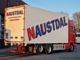 Scania R580 V8 Topline 6x2 - Box with sidedoors - Reta...
