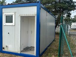  20FT Bürocontainer Küche WC Container