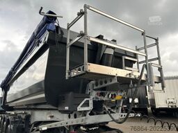 SCHMITZ KIPPMULDE 24M³, STAHL-LIGHT CHASSIS, LIFTACHSE, ROLLPLANE