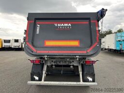 SCHMITZ KIPPMULDE 24M³, STAHL-LIGHT CHASSIS, LIFTACHSE, ROLLPLANE