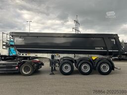 SCHMITZ KIPPMULDE 24M³, STAHL-LIGHT CHASSIS, LIFTACHSE, ROLLPLANE