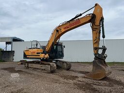 Hyundai HX300 NL with a bucket