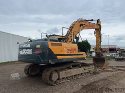 Hyundai HX300 NL with a bucket