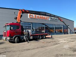 Scania R 124.420 8x4 Palfinger 72 Tonmeter laadkraan +...
