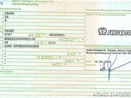 KRONE Dolly ZZB 18 eLZ*Untersetzachse*Mega*gelenkt*