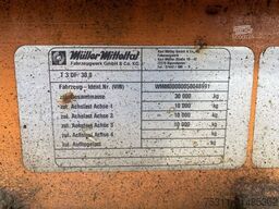 MÜLLER-MITTELTAL T3 DF 30.0 | hydr. Rampen*verbreiterbar*HU 01/27