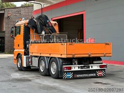 MAN TGX 26.480 6x4 Pritsche + HIAB 166E-2 Ladekran
