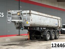 SCHMITZ CARGOBULL SKI 24 Kippauflieger m. Rollplane, Liftachse