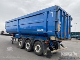 Schmitz Cargobull Semitrailer Tipper Steel half pipe body 46m³
