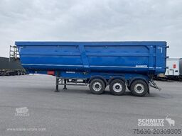Schmitz Cargobull Semitrailer Tipper Steel half pipe body 46m³