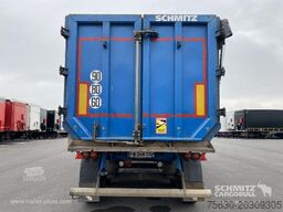Schmitz Cargobull Semitrailer Tipper Steel half pipe body 46m³