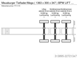 Meusburger Tieflader/Mega ( 1363 x 300 x 347 ) BPW LIFT