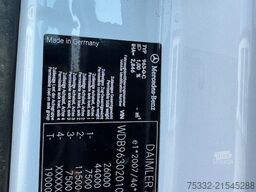 Mercedes-Benz Actros 2540 BDF exBW Fahrsch BIG KM 68