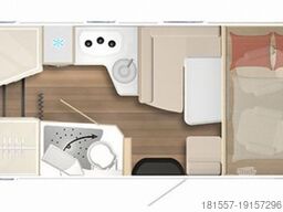 BÜRSTNER Lineo T 690 G Active, 155 PS, Navi, SAT/TV
