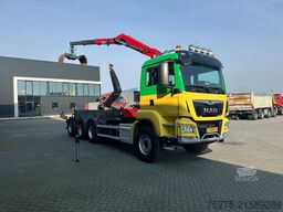 MAN TGS 35.470 8x4 Haaksysteem / Z kraan Euro 6