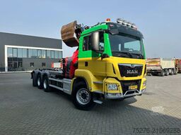 MAN TGS 35.470 8x4 Haaksysteem / Z kraan Euro 6