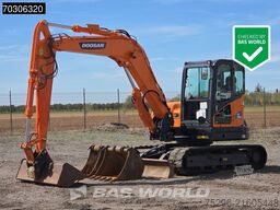 Doosan DX85 R-3 A/C - 3 Cucharas